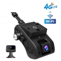 4G GPS tracker s kamerou – obojstranná kamera, streaming videa, wifi hotspot, odstavenie vozidla