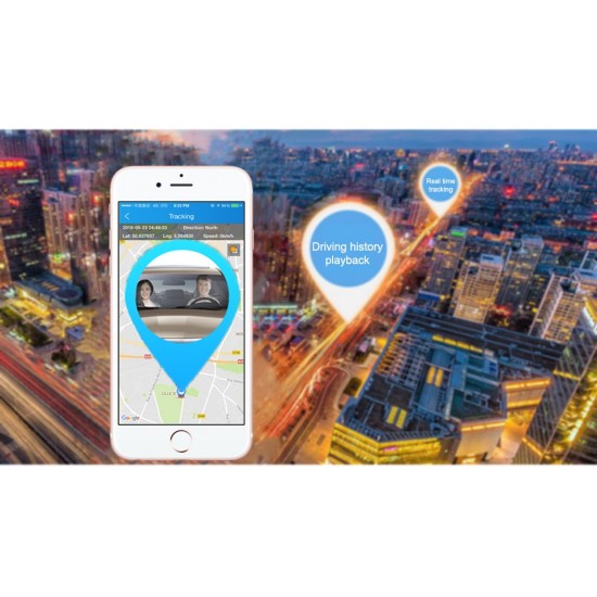 4G GPS tracker s kamerou – obojstranná kamera, streaming videa, wifi hotspot, odstavenie vozidla