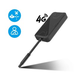 4G celosvetovo použiteľný inštalovaný počasiuodolný GPS tracker pre vozidlá, motorky, stroje a lode (9-90V)