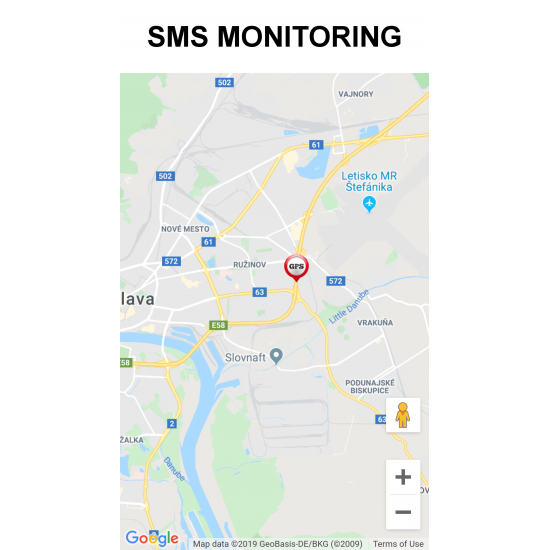 Nenápadný bezpečnostný GPS tracker, lokalizátor a komunikátor pre osoby