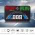 HUD displej so zobrazovaním OBD a GPS informácií