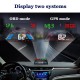 HUD displej so zobrazovaním OBD a GPS informácií